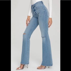 Good American good flare jeans
